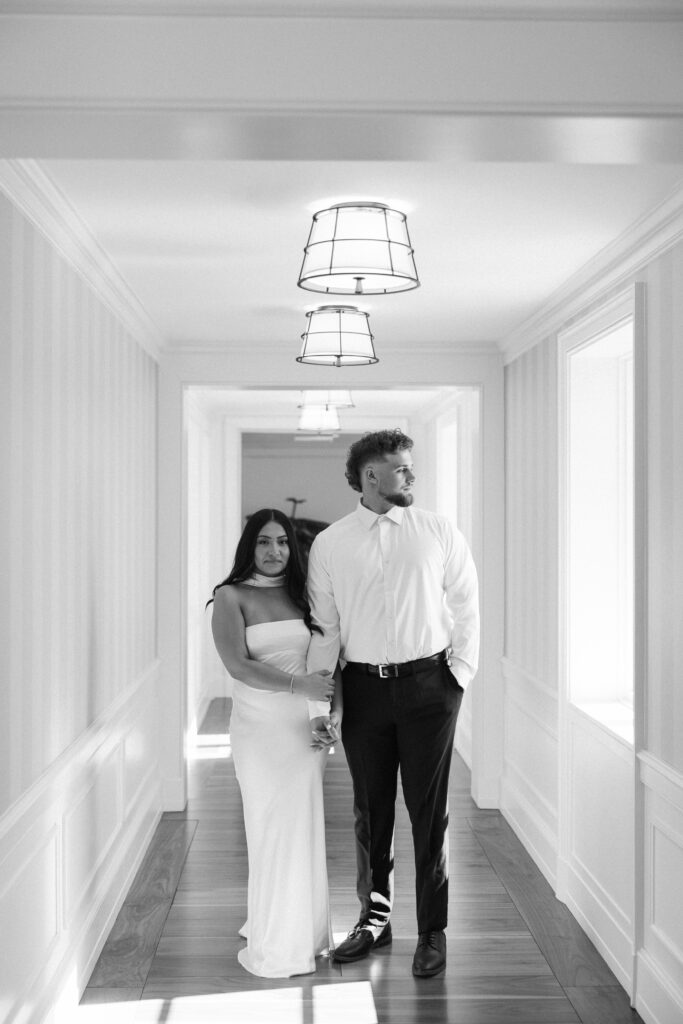 couple at keswick hall