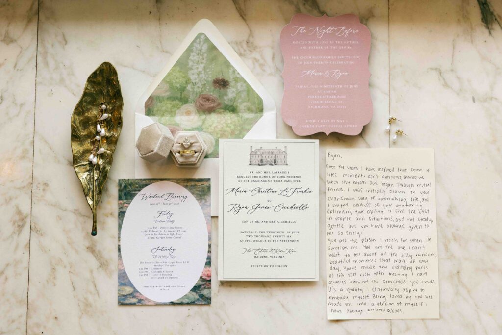 details for a bride
